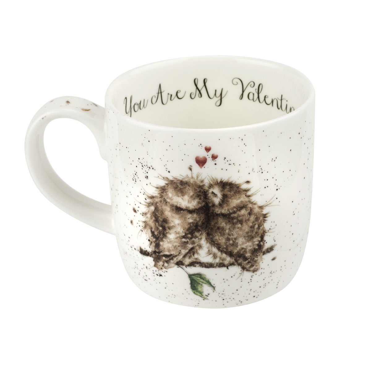 Royal Worcester Wrendale Designs Exclusive Birds of a Feather Valentines Mug