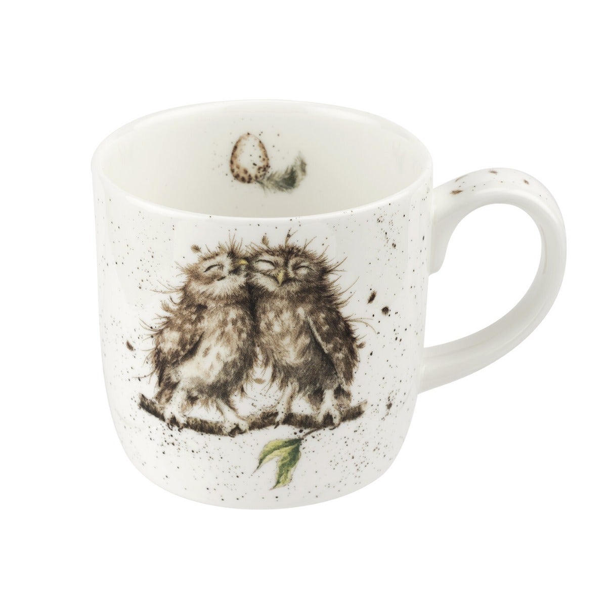 Royal Worcester Wrendale Designs Exclusive Birds of a Feather Valentines Mug