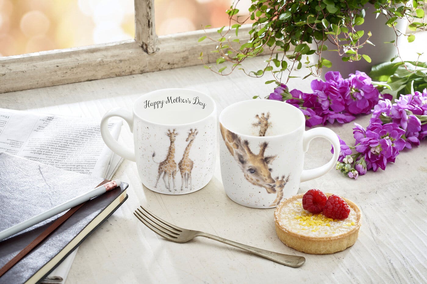 Wrendale Designs Exclusive First Kiss Mother's Day Mug