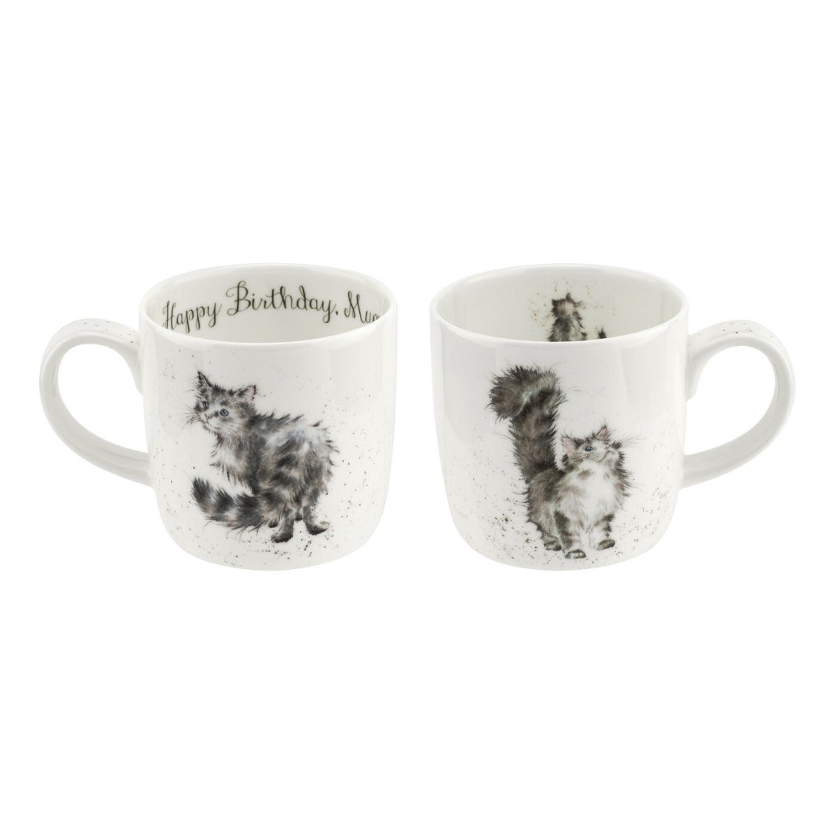 Wrendale Designs Personalised Cat Mug