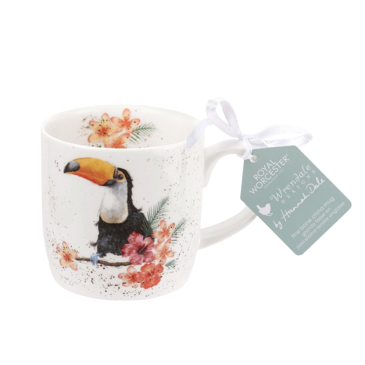 Royal Worcester Wrendale Designs Toucan of My Affection Fine Bone China Mug