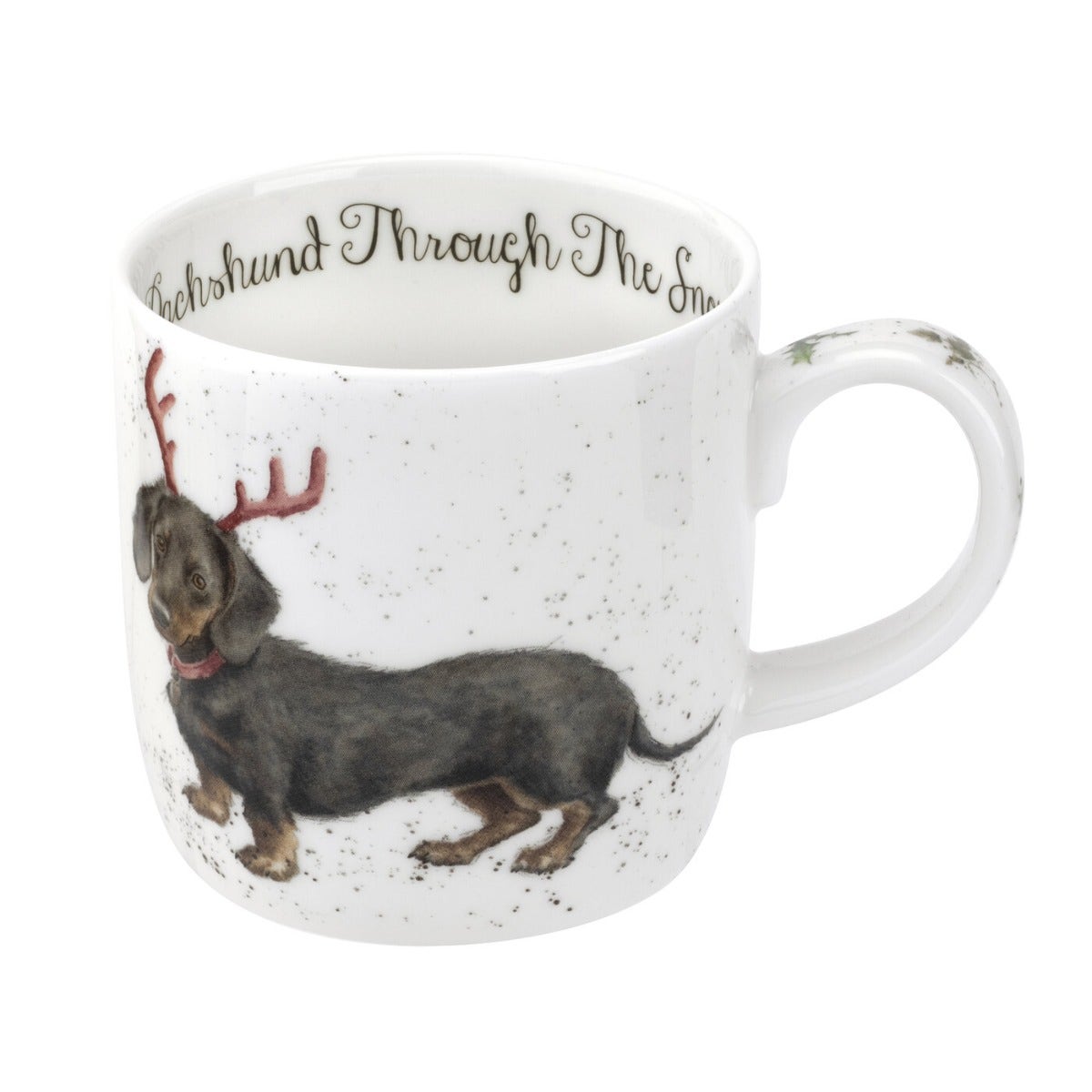 Wrendale Designs Personalised Dachshund Mug