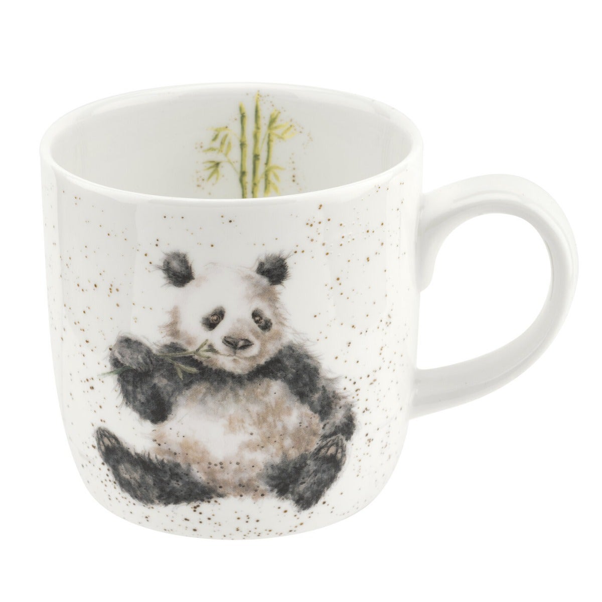 Personalised Royal Worcester Wrendale Designs Bamboozled (Panda) Mug