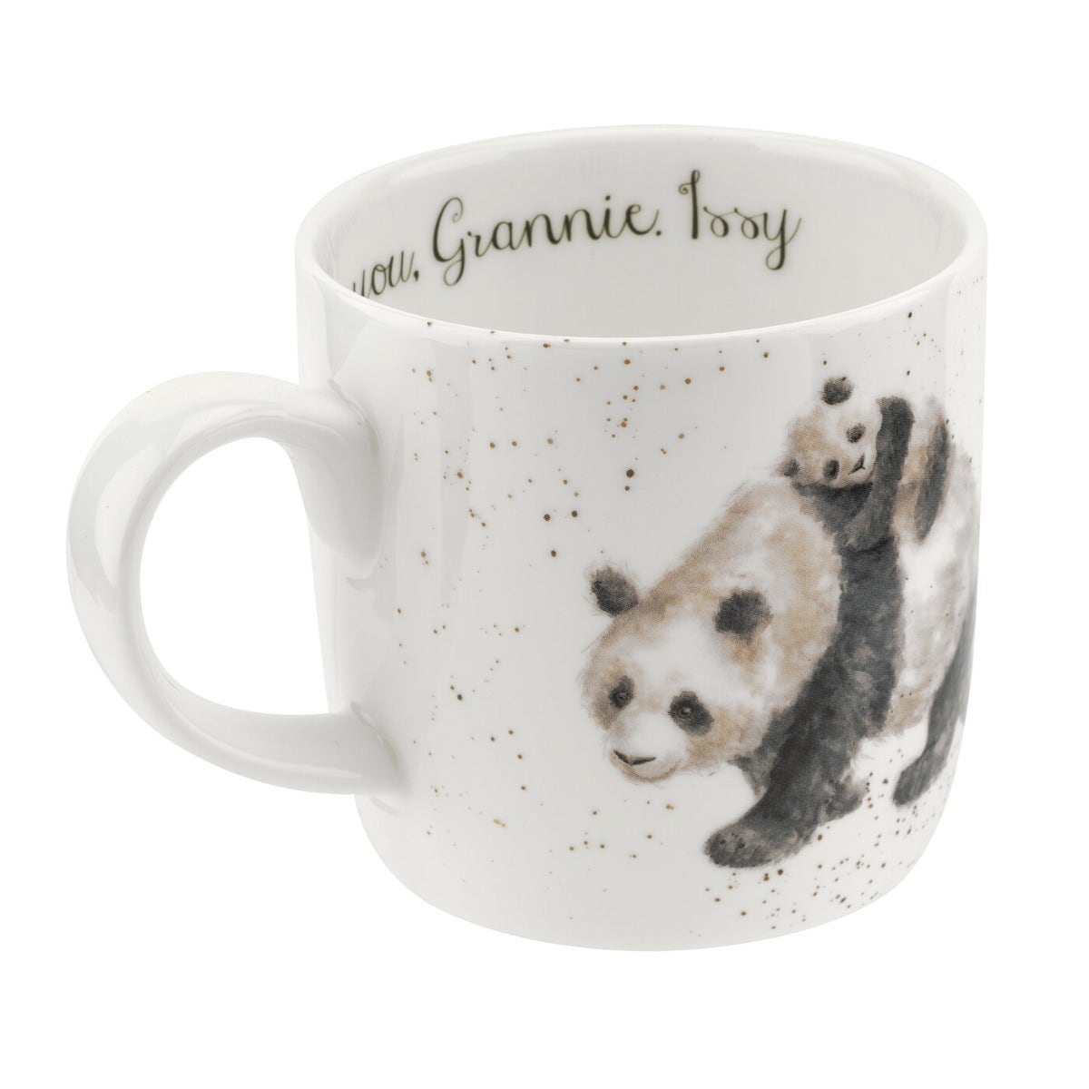 Personalised Royal Worcester Wrendale Designs Bamboozled (Panda) Mug