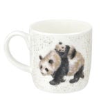 Royal Worcester Wrendale Designs Bamboozled Panda Fine Bone China Mug