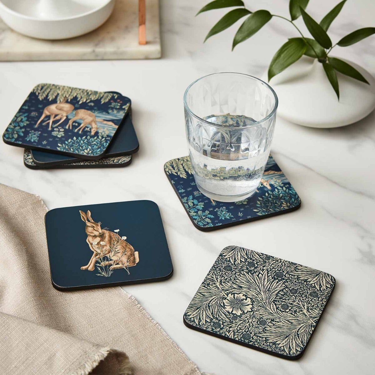 Morris and Co for Pimpernel Wightwick Coasters Set of 6