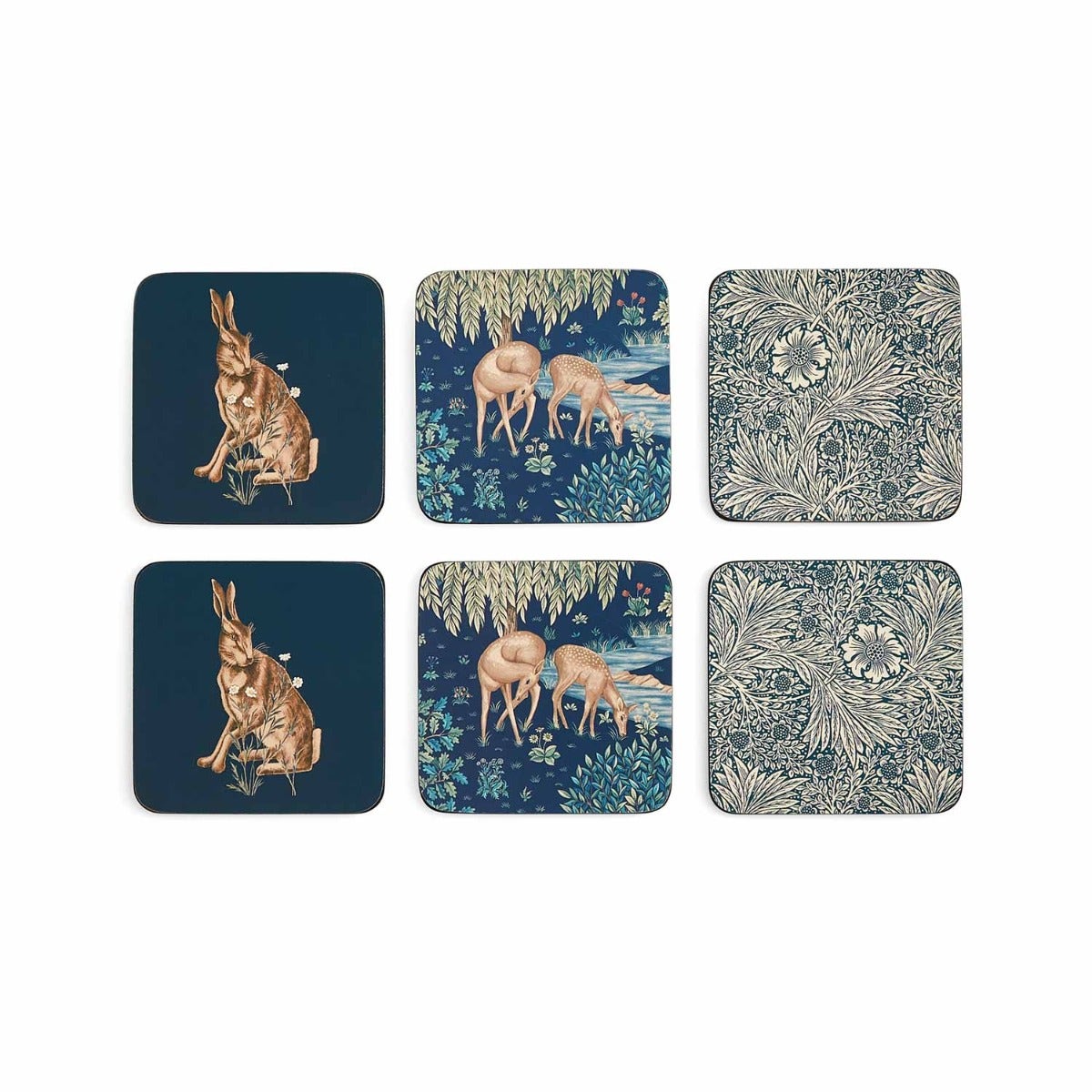 Morris and Co for Pimpernel Wightwick Coasters Set of 6