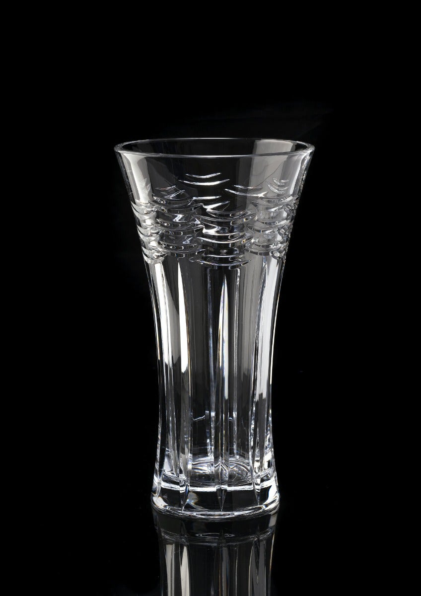 Royal Worcester Lead Crystal Pershore 25.5cm Vase