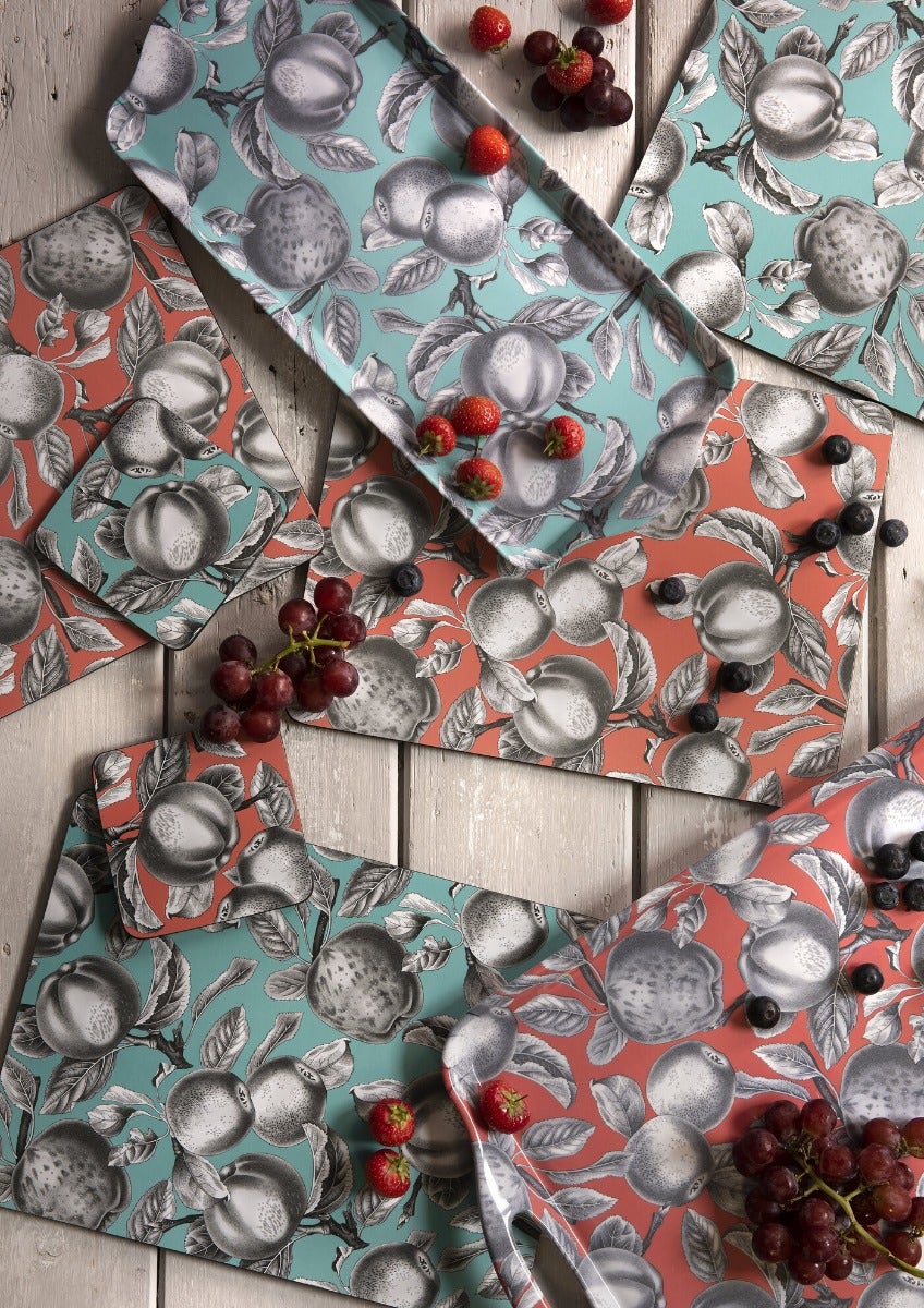 Pimpernel Pomona Turquoise Placemats Set of 6 