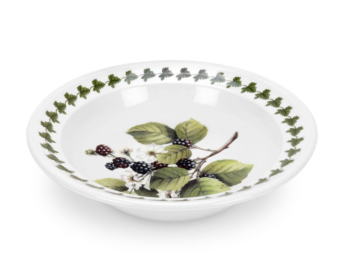 Seconds Portmeirion Pomona Set Of 6 Oatmeal Bowls (Romantic Shape) - No Guarantee of Fruit Design