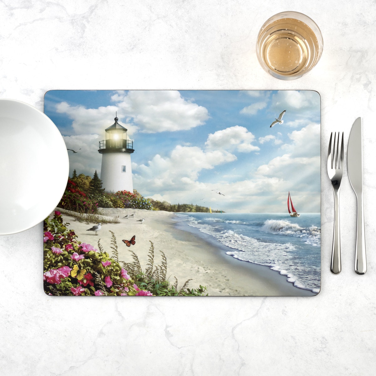 Pimpernel Ray of Hope Placemats set of 6