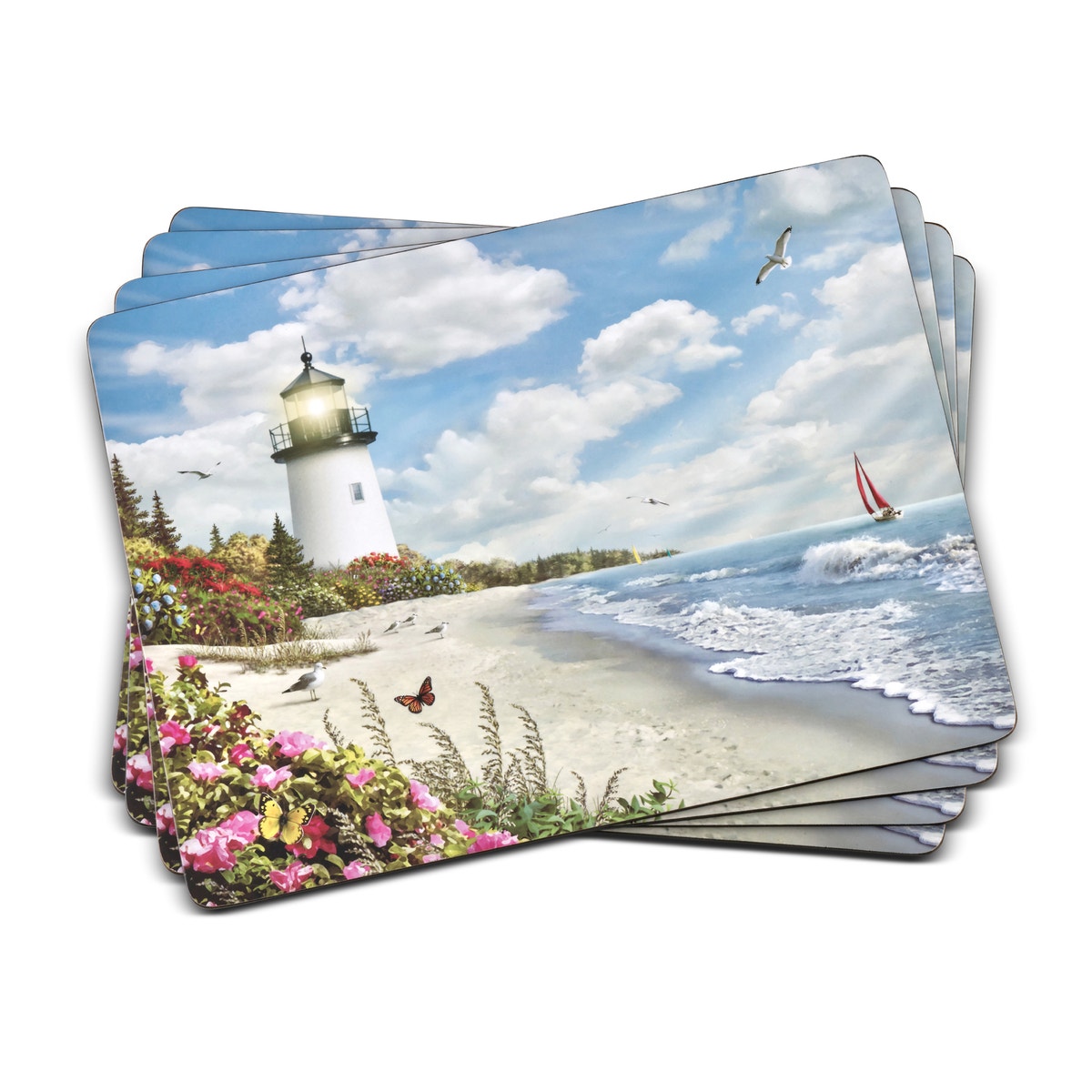 Pimpernel Rays of Hope Large Placemats set of 4