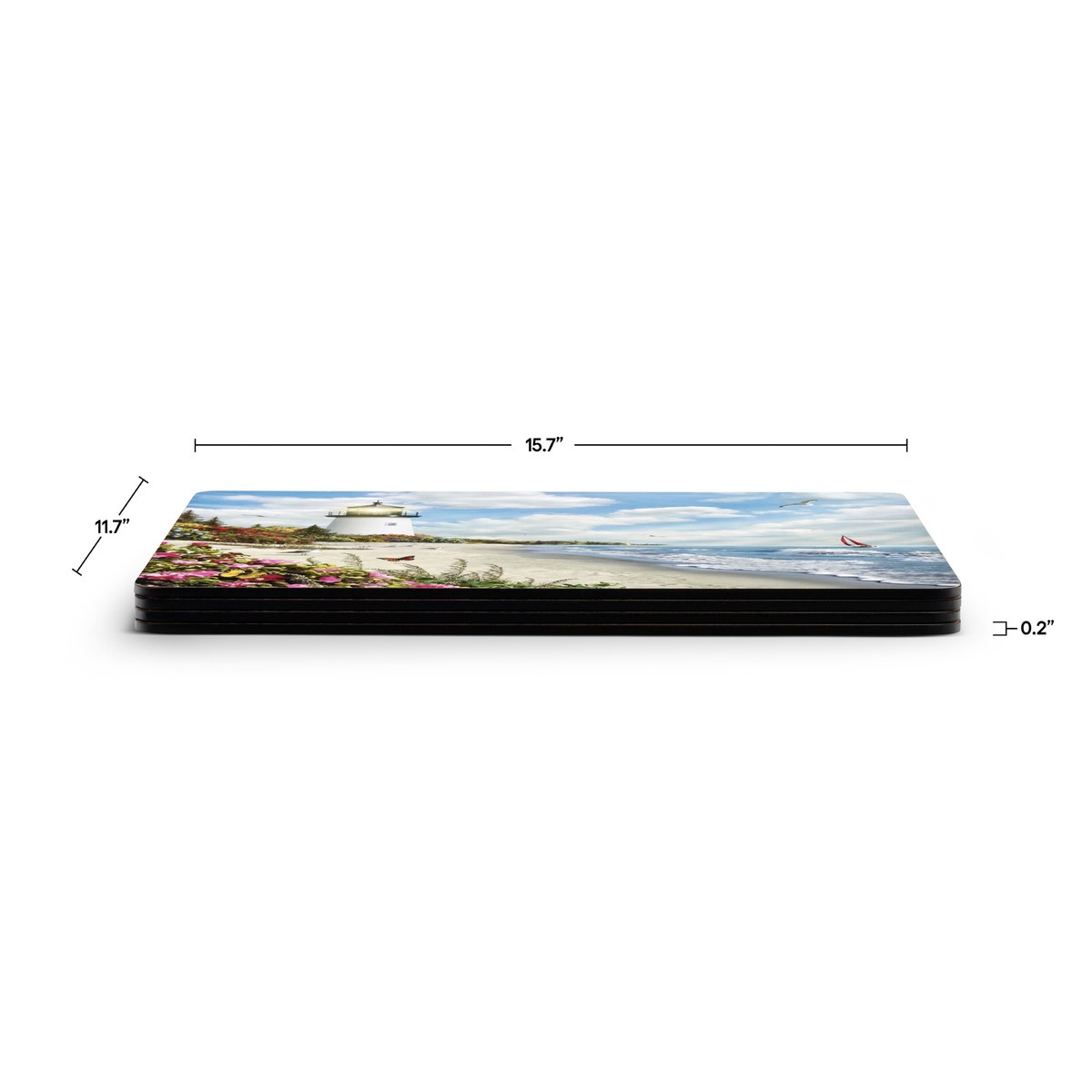 Pimpernel Rays of Hope Large Placemats set of 4