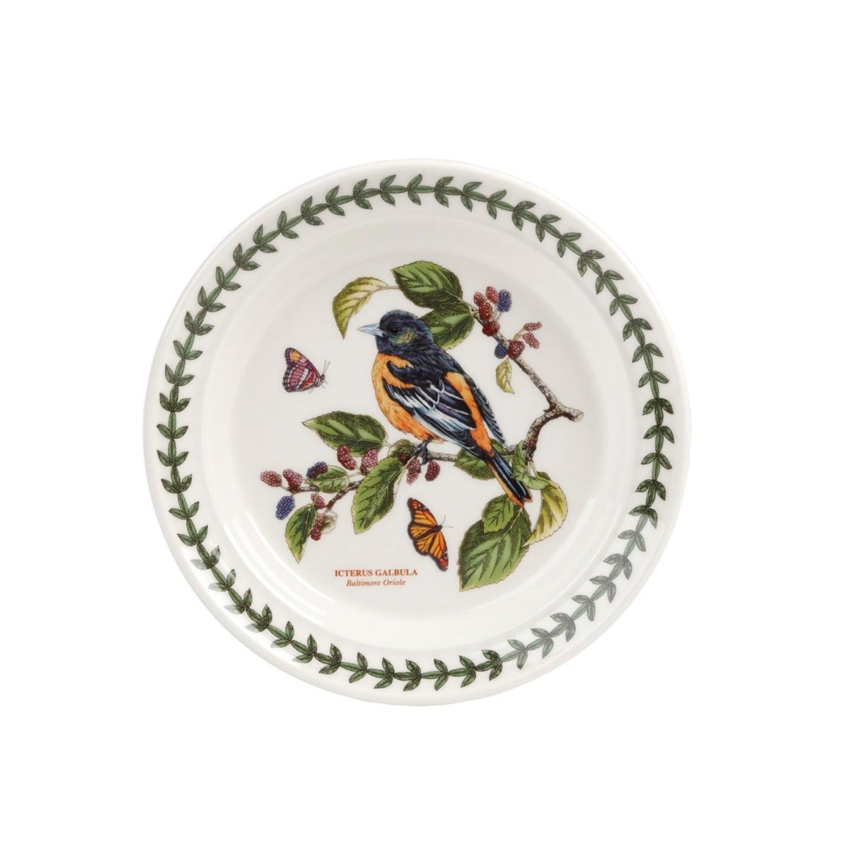 Seconds Portmeirion Botanic Birds Set of 6 15cm Bread Plates - No Guarantee of Bird Design