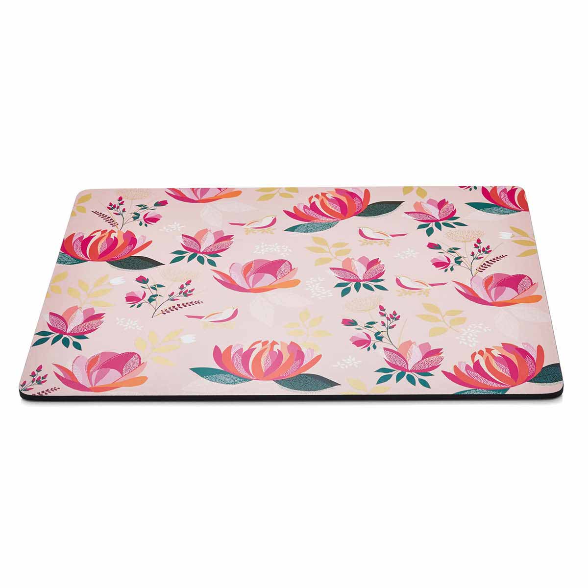 Sara Miller London Peony Large Placemats Set of 4 Pink