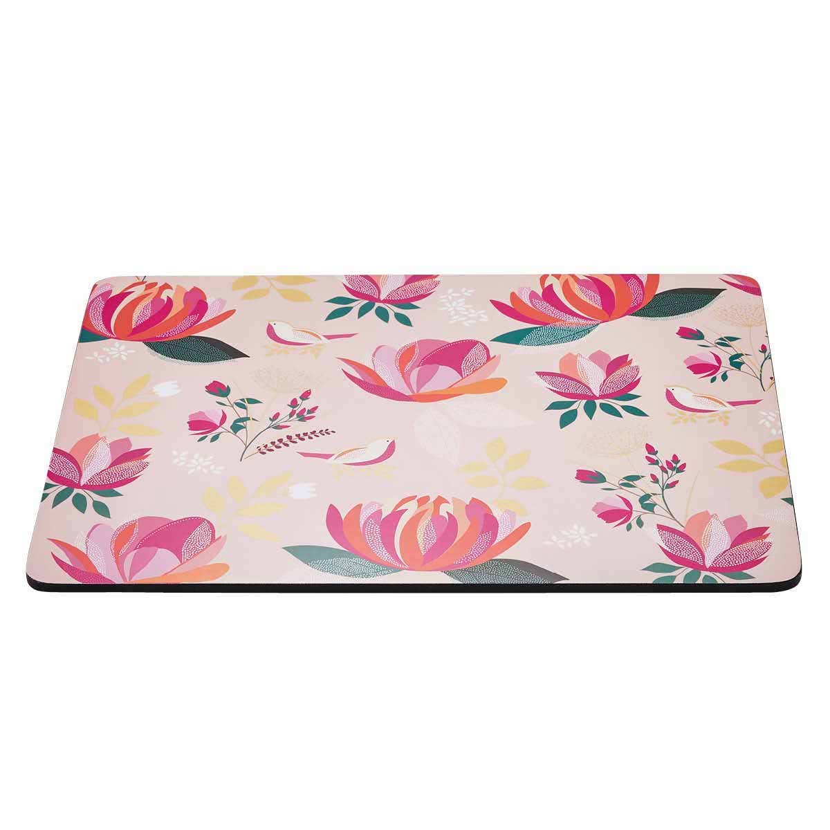 Sara Miller London Peony Placemats Set of 4 Pink