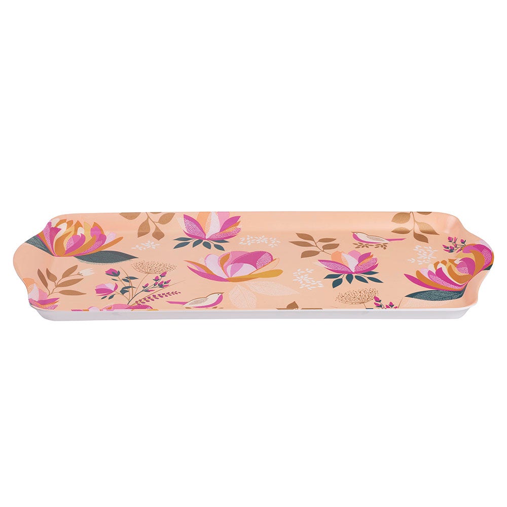 Sara Miller London Peony Collection Sandwich Tray