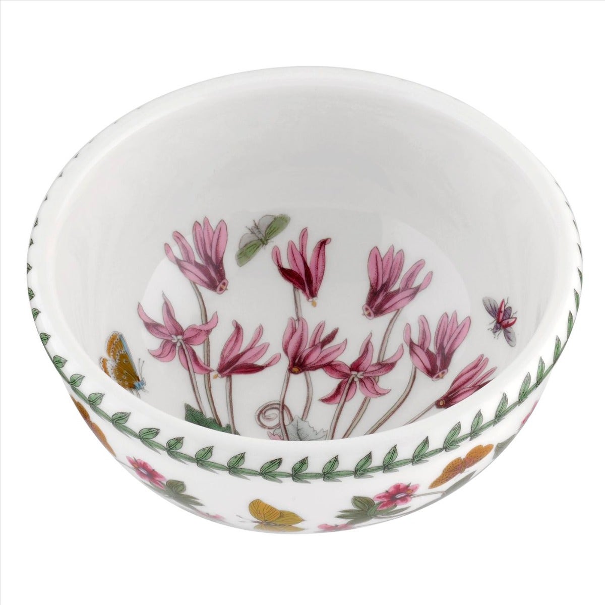 Seconds Portmeirion Botanic Garden Set Of 6 5.5 Inch Fruit Salad Bowls - Arborea