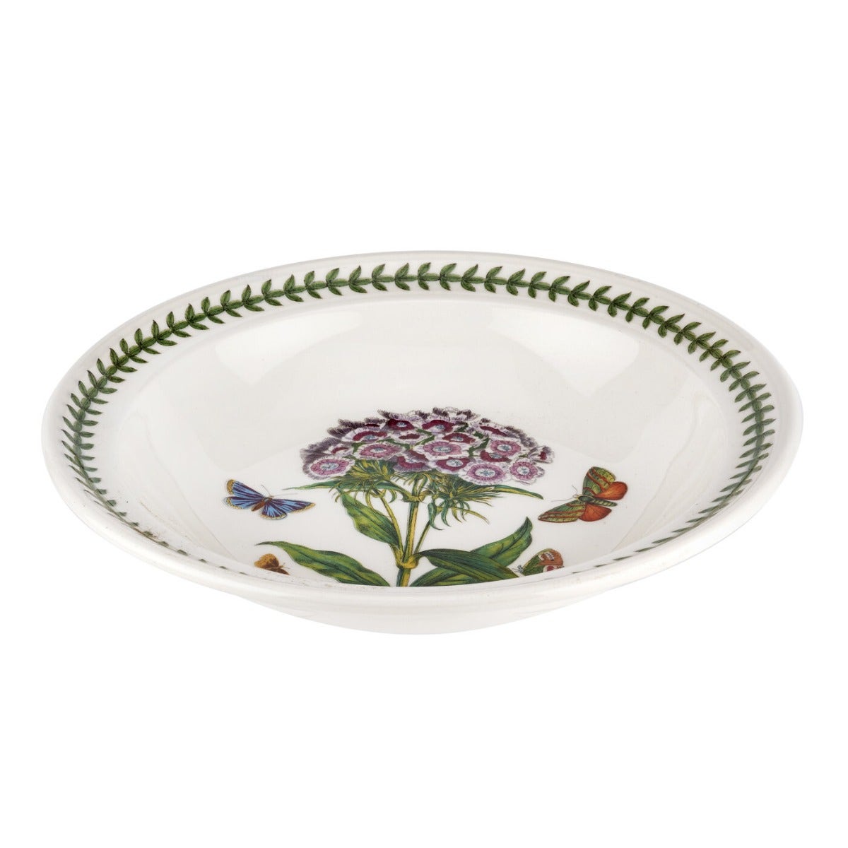 Seconds Portmeirion Botanic Garden 9.5 Inch Pasta Bowl - No Guarantee of Flower Design