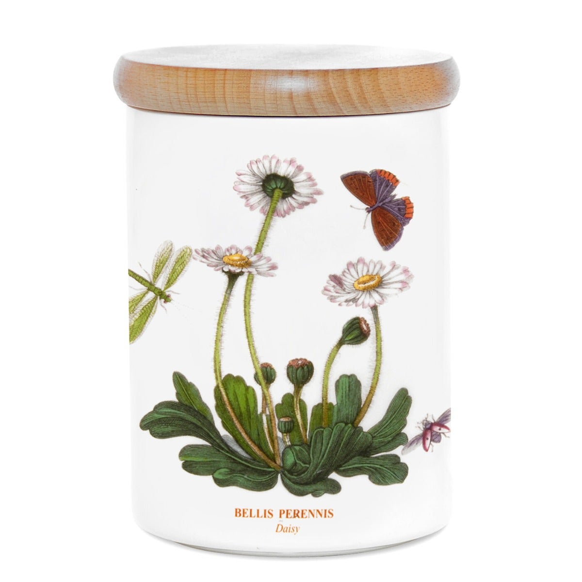 Seconds Portmeirion Botanic Garden 5.5 Inch Small Storage Jar - No Guarantee Of Flower Design