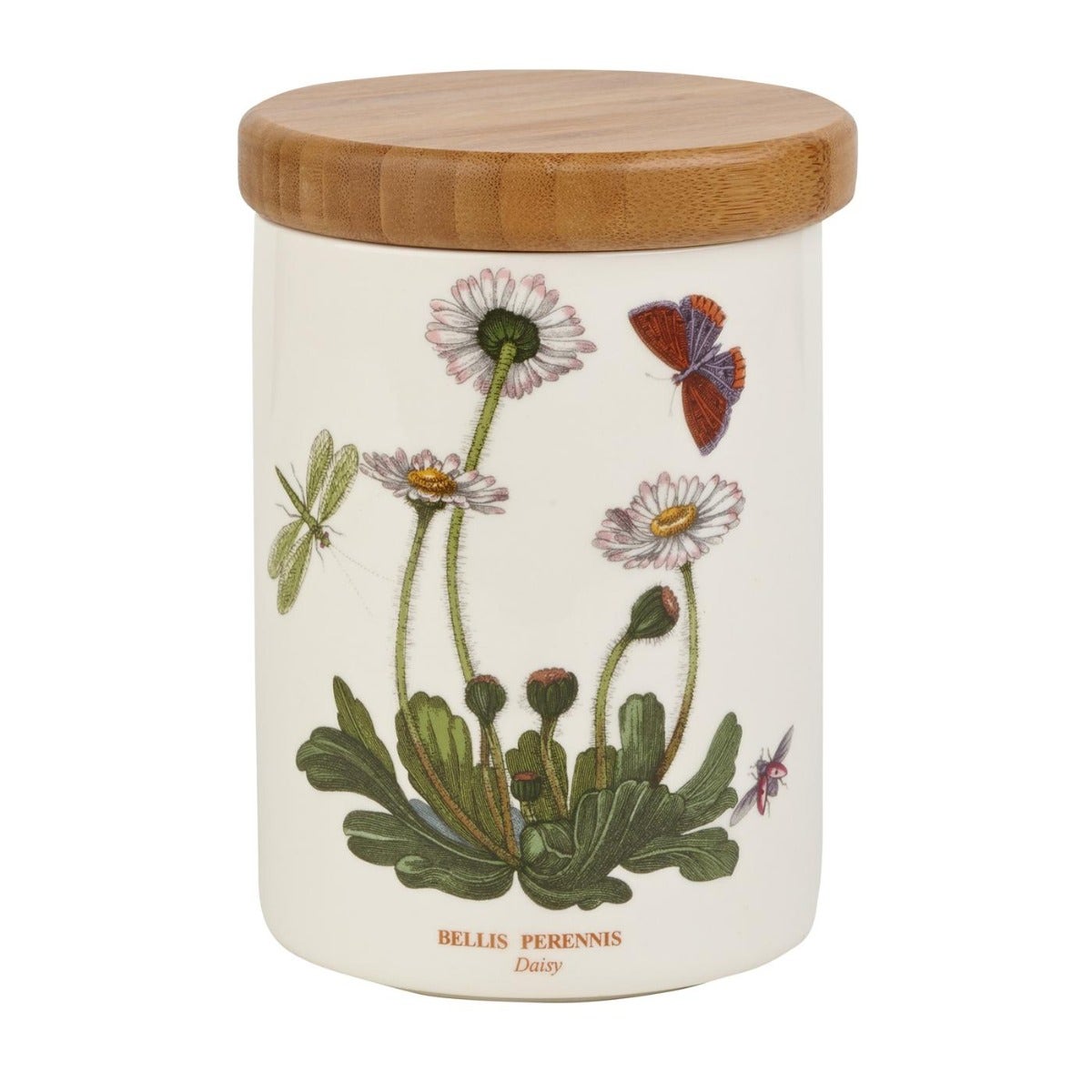 Seconds Portmeirion Botanic Garden 4 Inch Airtight Jar - No Guarantee Of Flower Design