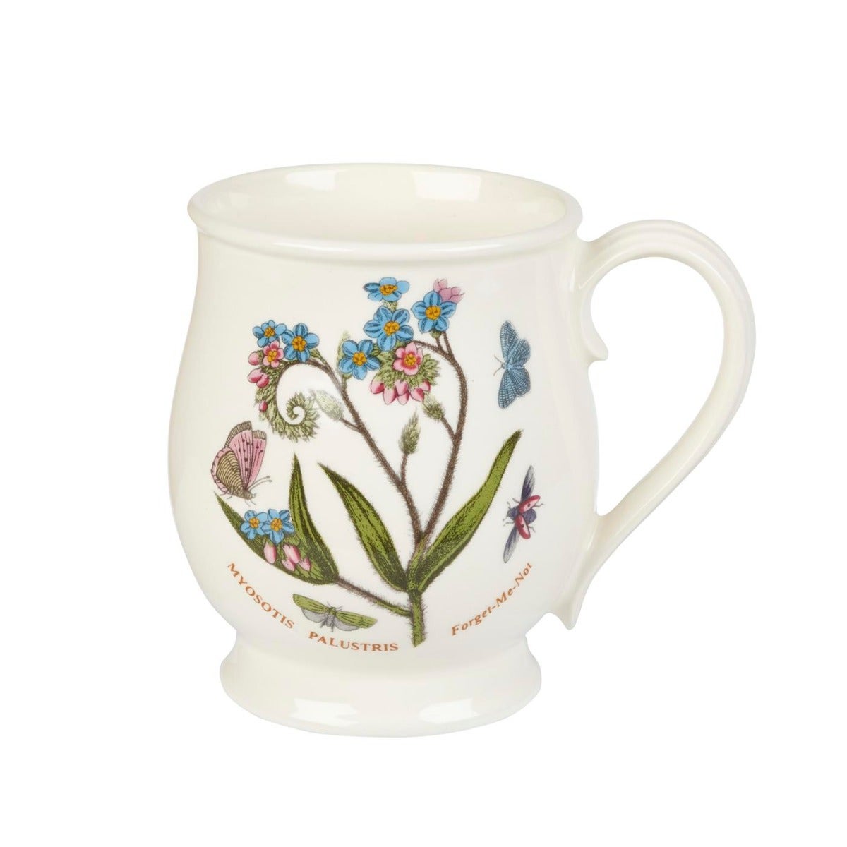 Seconds Portmeirion Botanic Garden Set of 6 14oz Bristol Tankard Mugs - No Guarantee of Flower Design