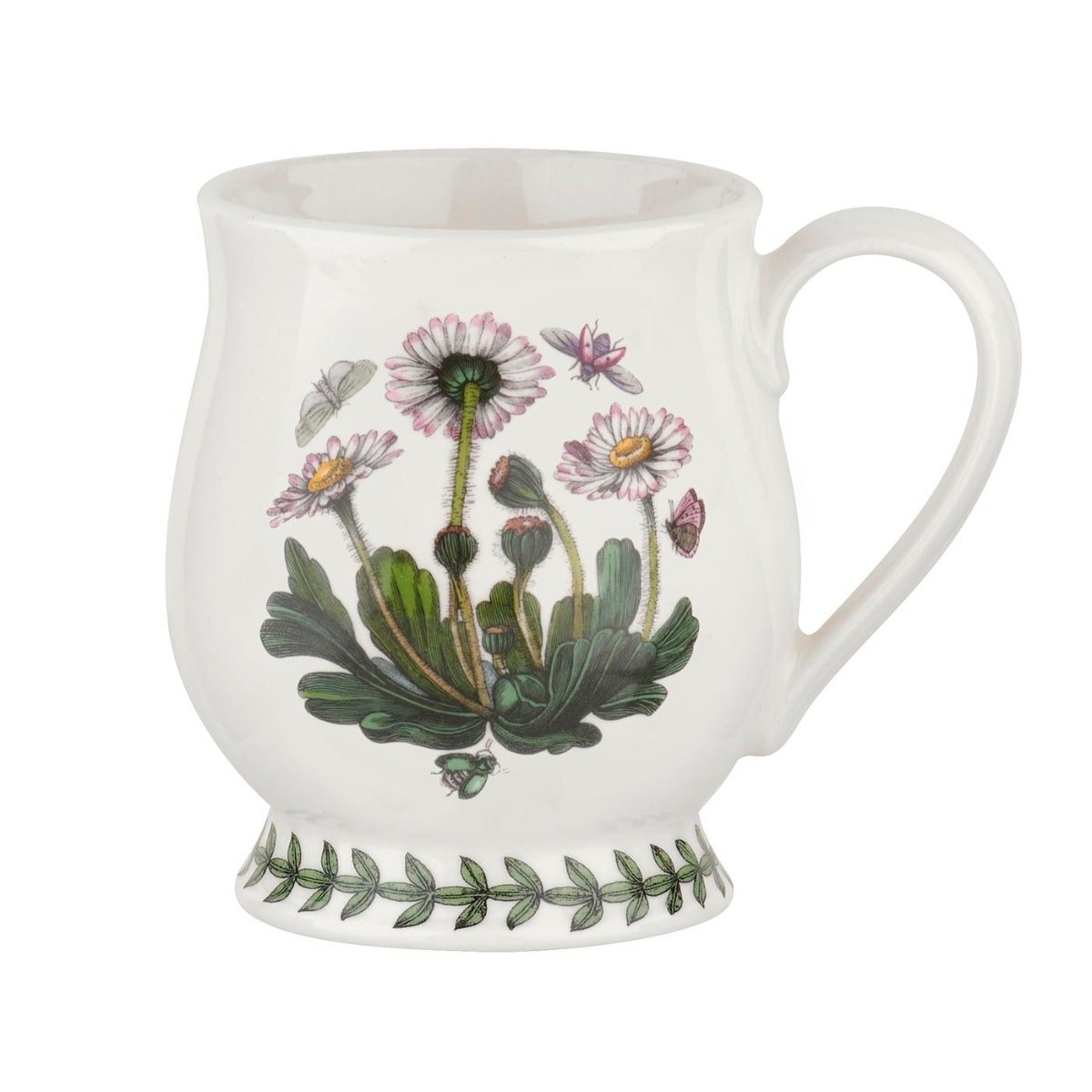 Seconds Portmeirion Botanic Garden Set of 6 8oz Bristol Tankards Mugs - No Guarantee of Flower Design