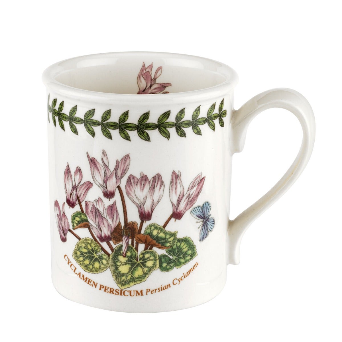 Seconds Portmeirion Botanic Garden Breakfast Mug Outer Border - No Guarantee of Flower Design