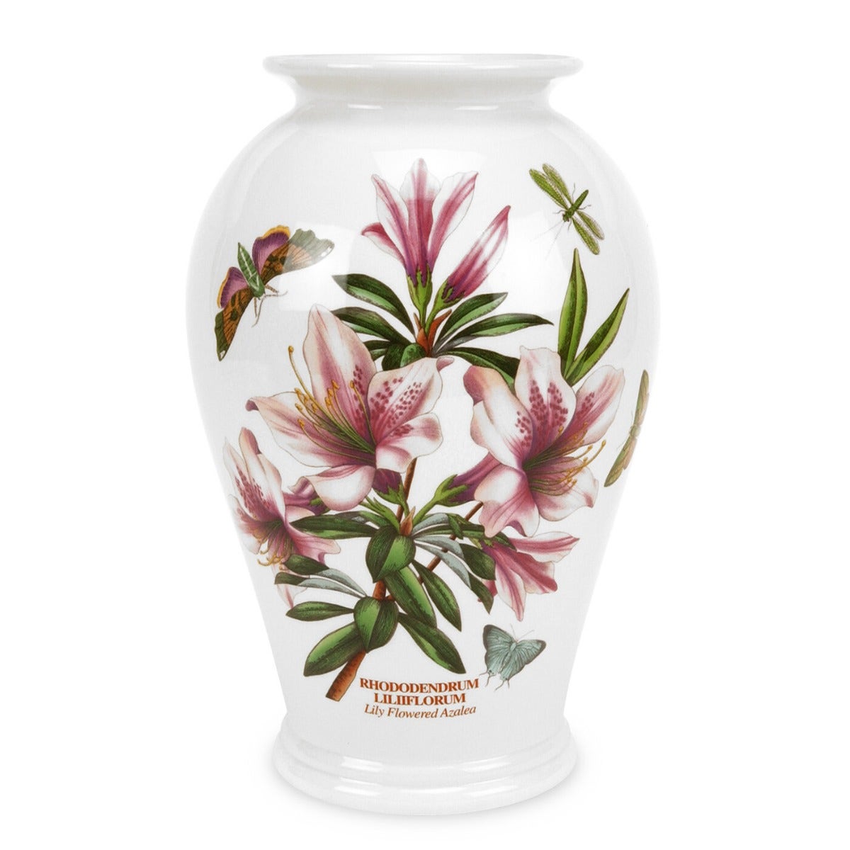 Seconds Portmeirion Botanic Garden 10 Inch Lily Azalea Canton Vase