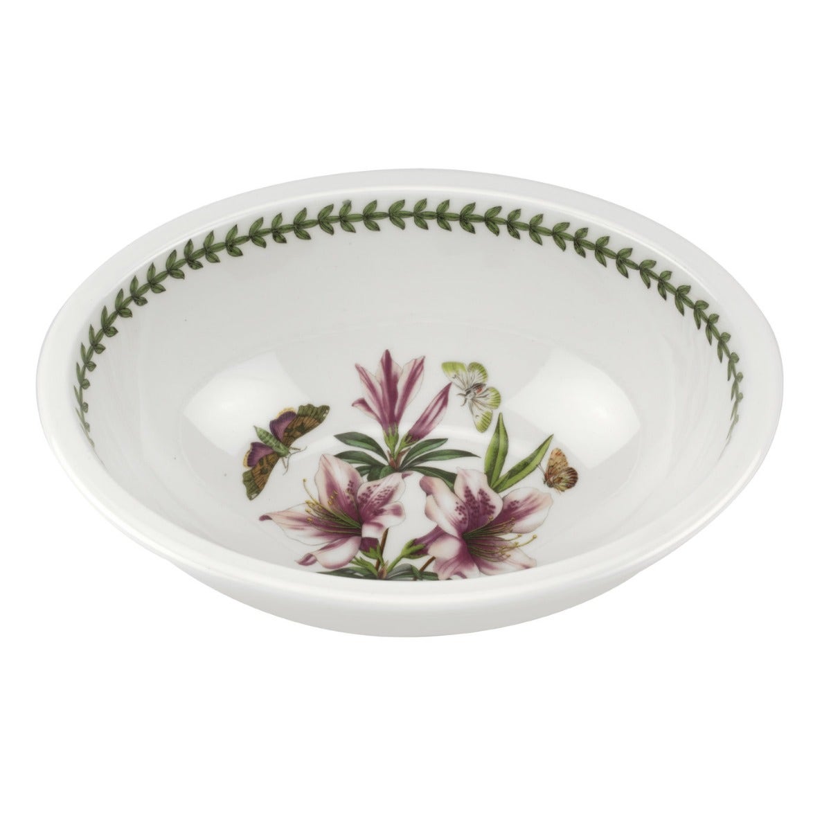 Seconds Portmeirion Botanic Garden Medium Oval Dish -  No Guarantee of Flower Design