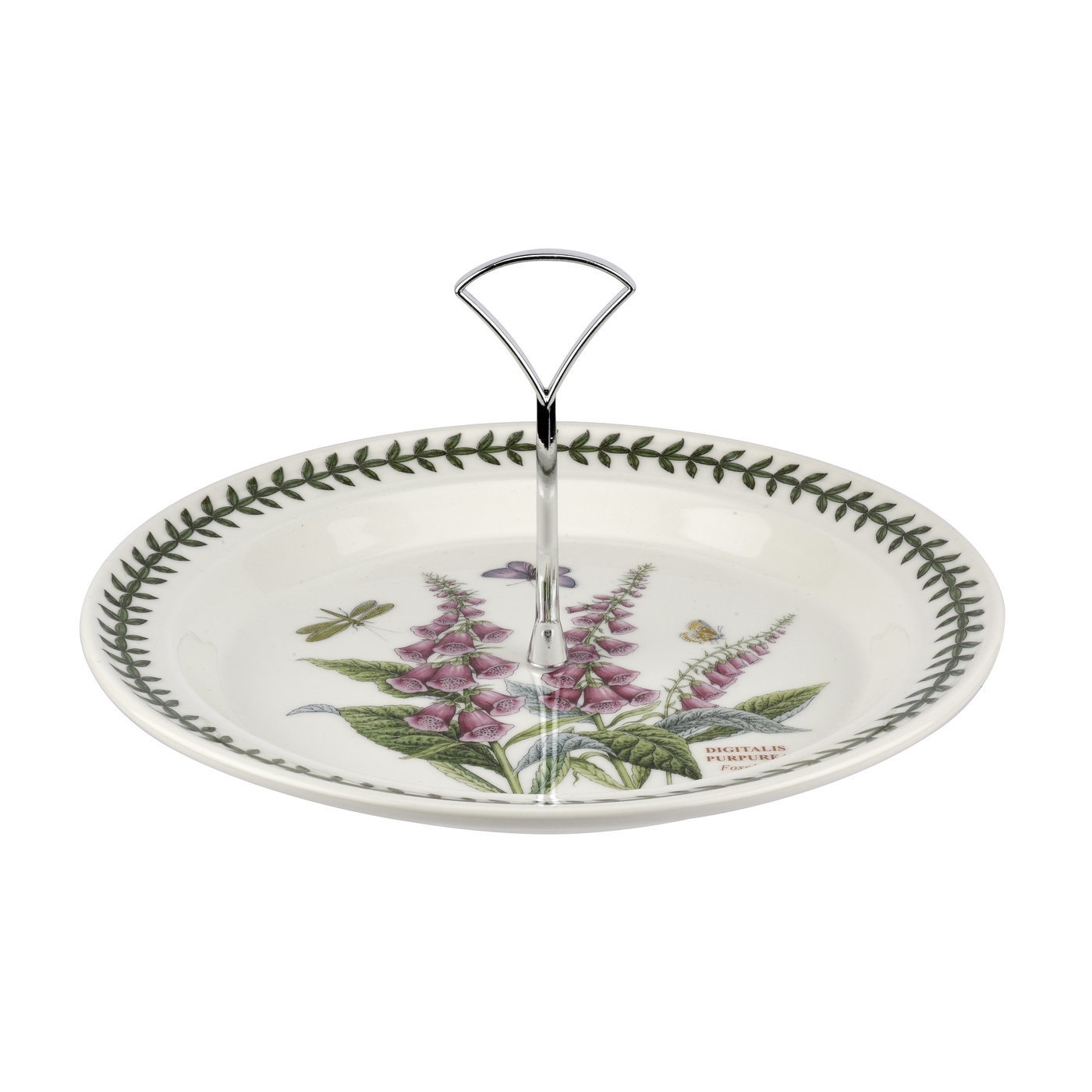 Seconds Portmeirion Botanic Garden 1 Tier Cake Stand 