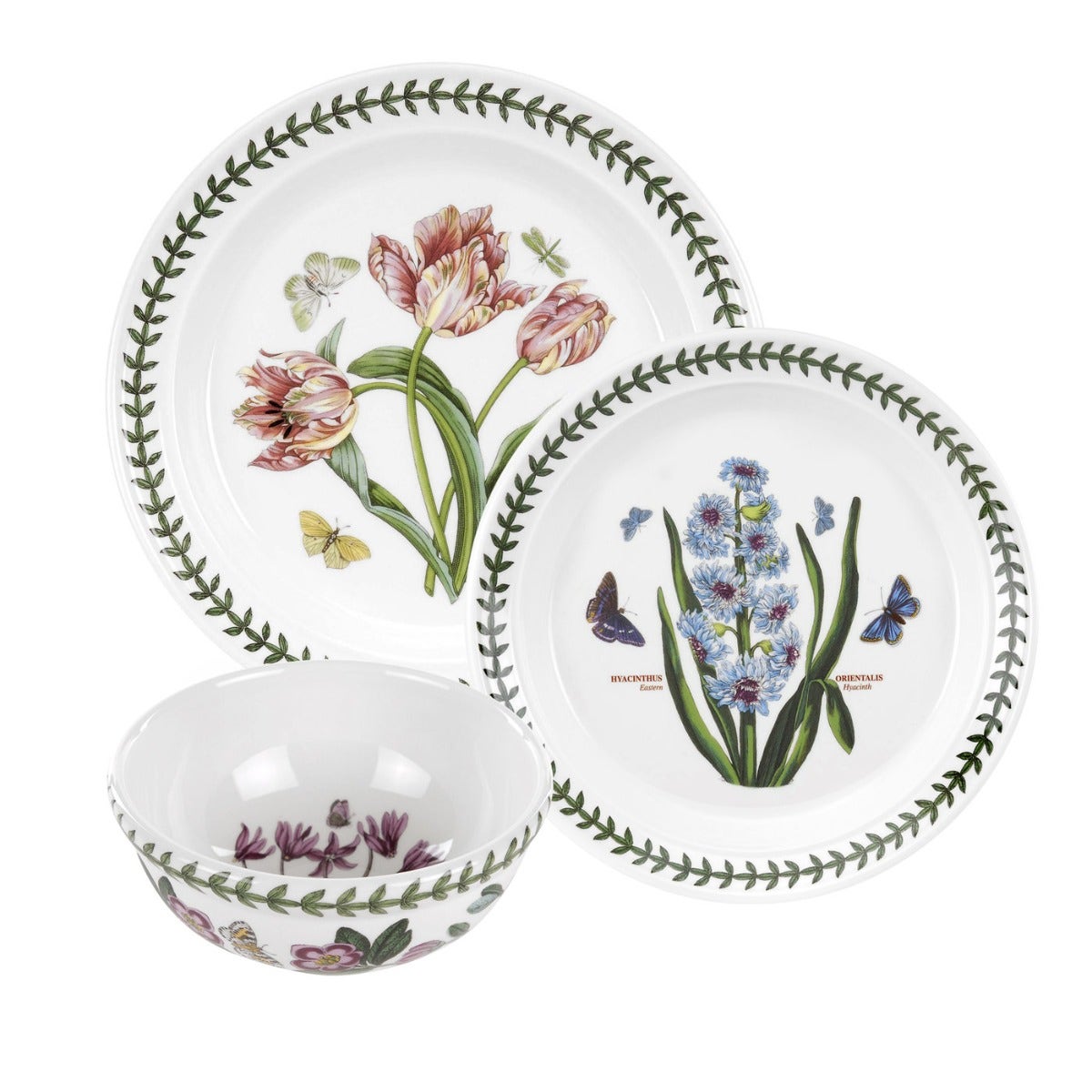 Seconds Portmeirion Botanic Garden 18 Piece Set - No Guarantee of Flower Design