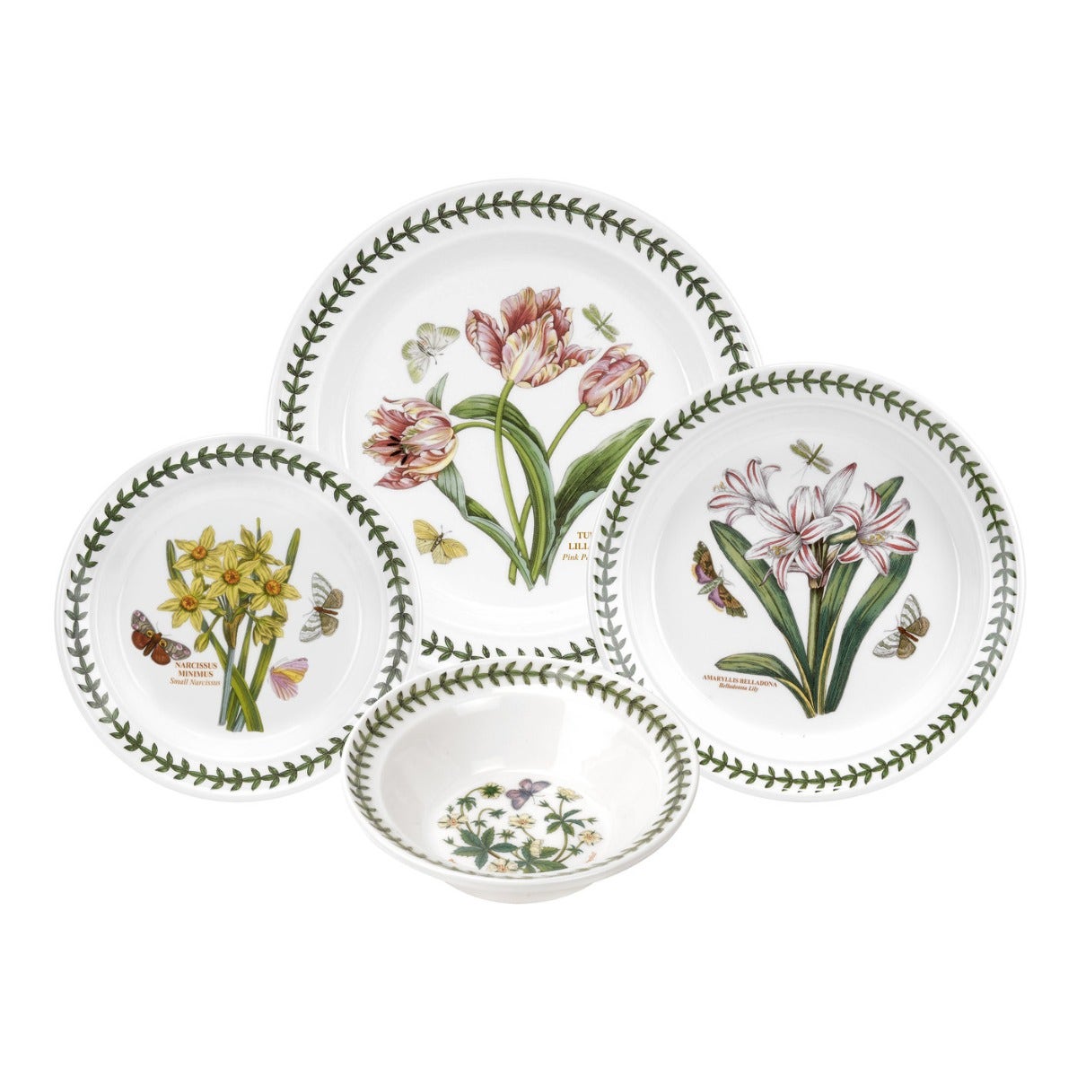 Seconds Portmeirion Botanic Garden 24 Piece Set - No Guarantee of Flower Design