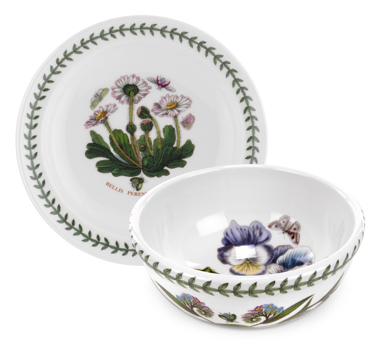 Seconds Portmeirion Botanic Garden 24 Piece Plate & Bowl Set