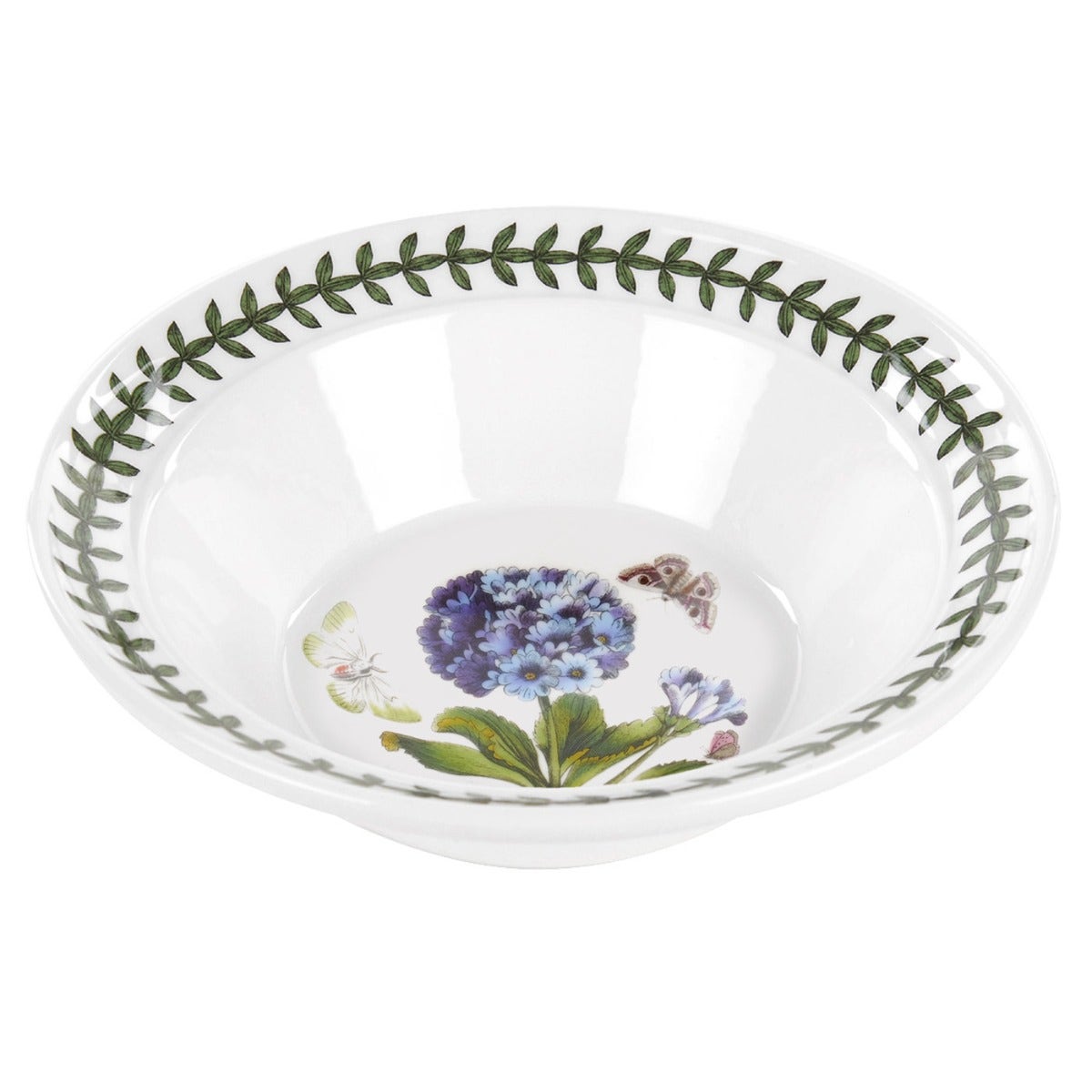 Seconds Portmeirion Botanic Garden Set Of 6 Oatmeal (Drum Shape) Bowls - Primula