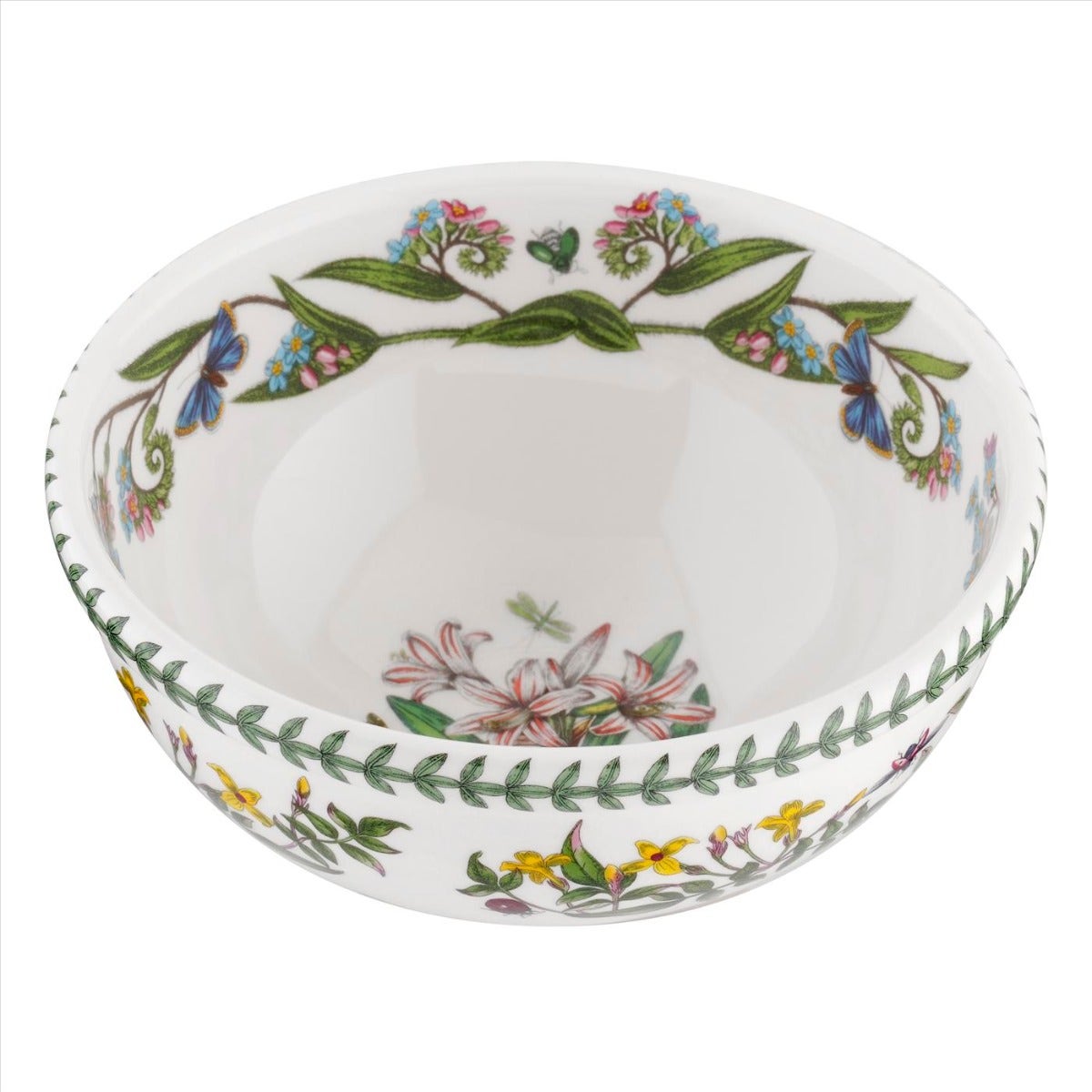 Seconds Portmeirion Botanic Garden 7 inch Bowl Belladonna Lily