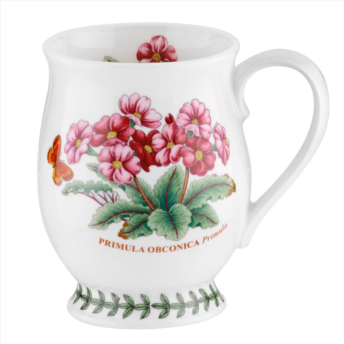 Seconds Portmeirion Botanic Garden Set Of 6 Flower of The Month Bristol Tankards - April