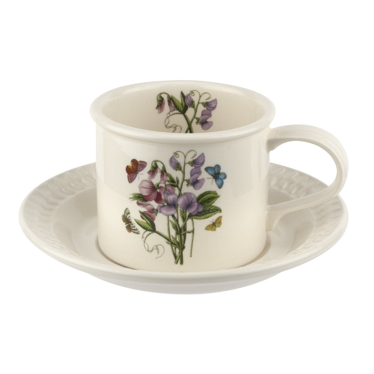 Seconds Portmeirion Botanic Garden Embossed Breakfast CUP ONLY - No Guarantee of Flower Design