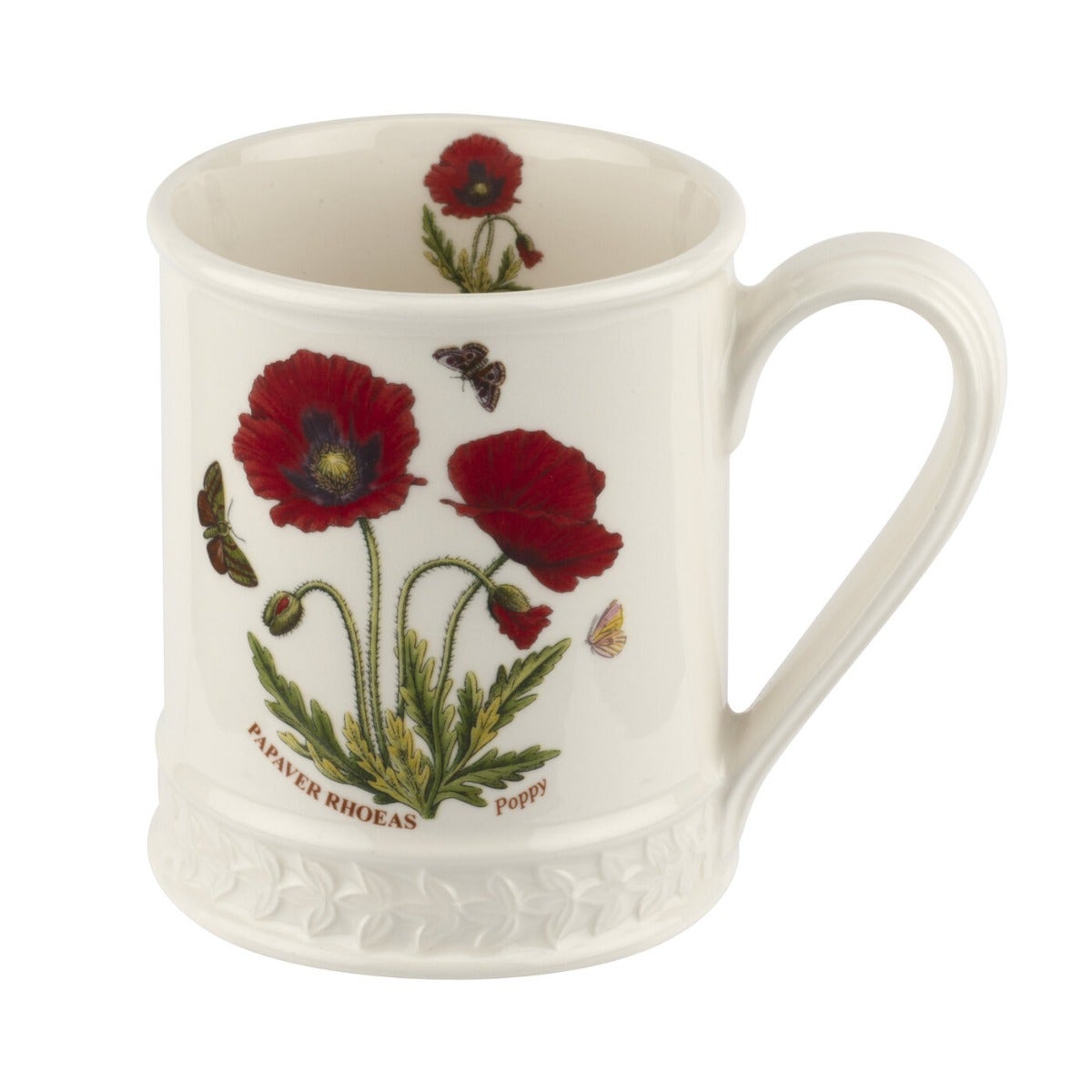 Seconds Portmeirion Botanic Garden Embossed 16oz - Tankard No Guarantee of Flower Design