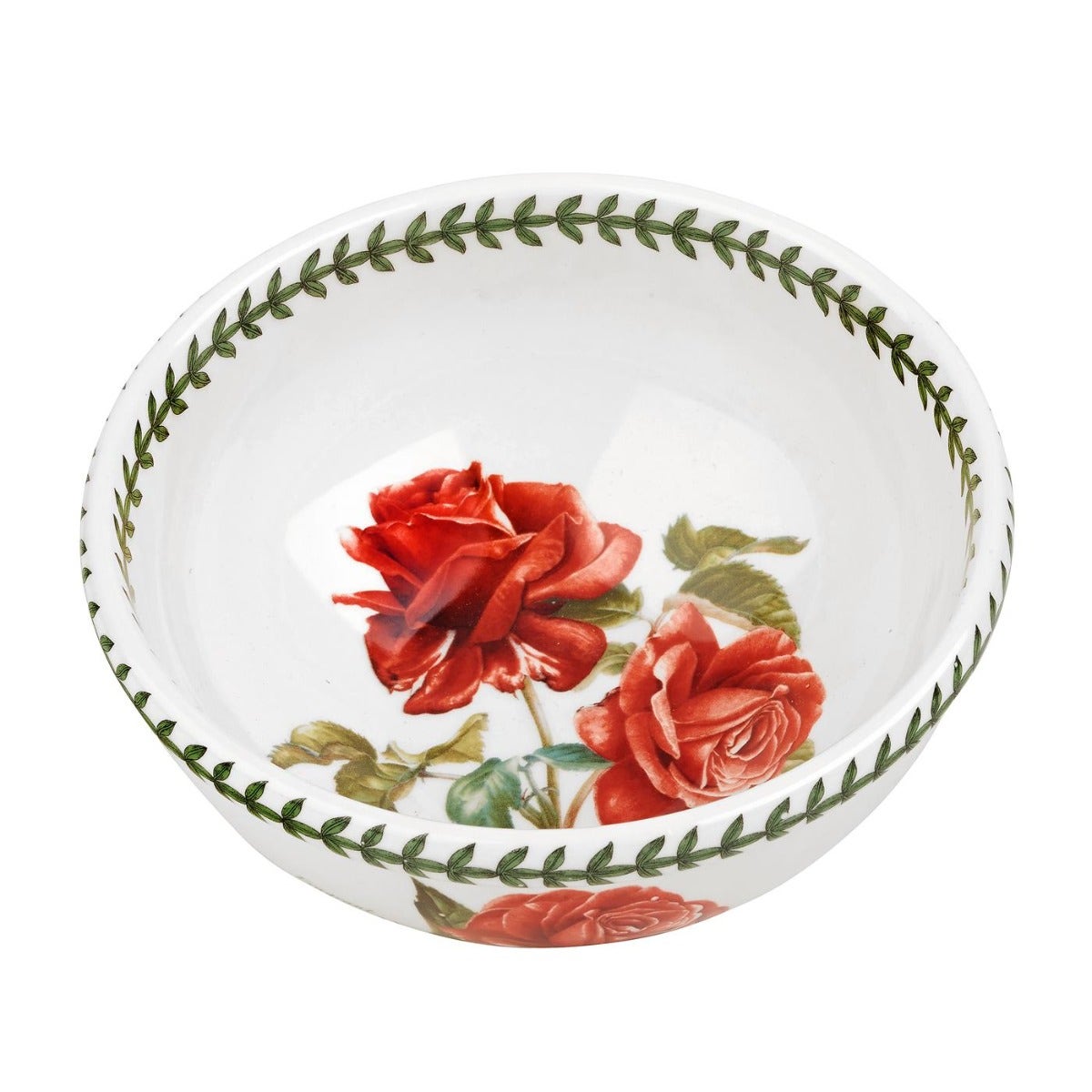 Seconds Portmeirion Botanic Roses Set of 6 7 Inch Salad Bowls - No Guarantee Of Flower Design