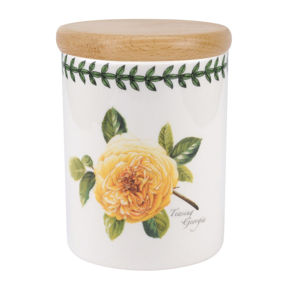 Seconds Portmeirion Botanic Roses 4 inch Airtight Jar Teasing -  Georgia