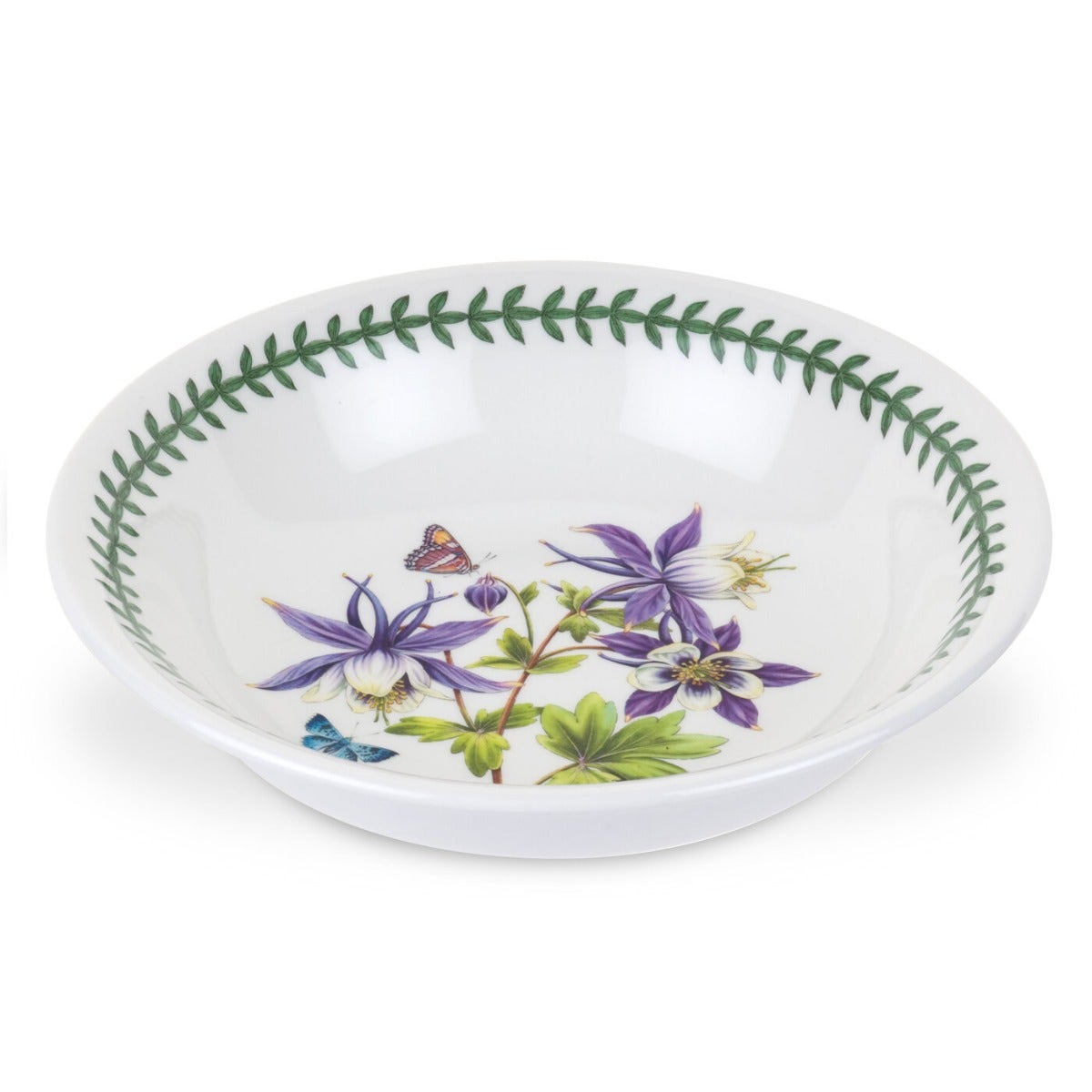 Seconds Portmeirion Exotic Botanic Garden Single 9.25 Inch Pasta Bowl - No Guarantee of Flower Design