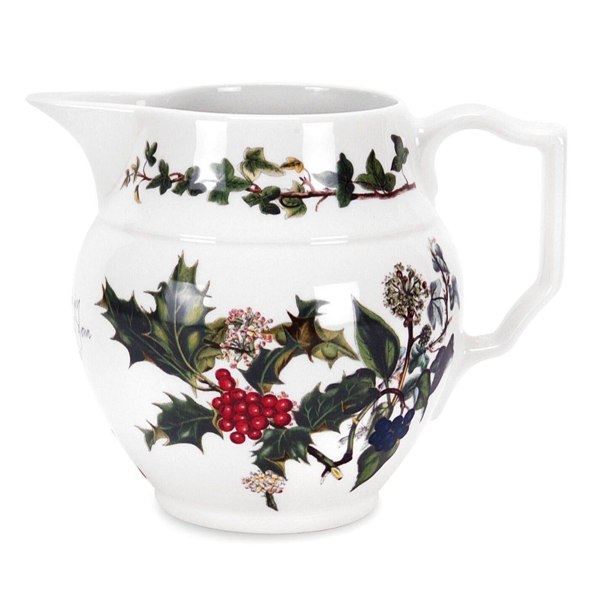 Seconds Portmeirion The Holly and The Ivy 0.5 pt Staffordshire Jug 