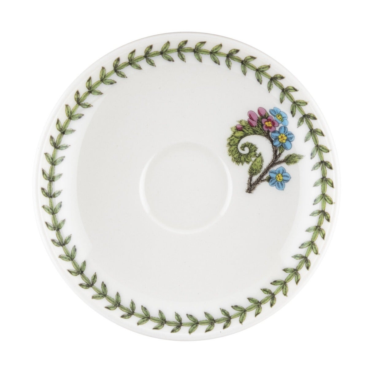 Seconds Portmeirion Botanic Garden Single Trad Coffee Saucer 