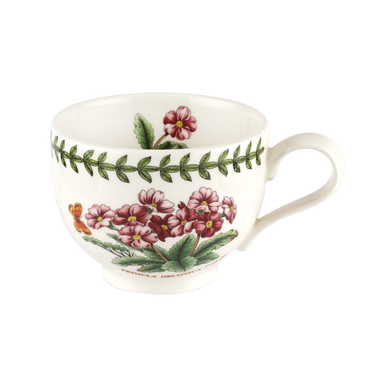 Seconds Portmeirion Botanic Garden Trad Coffee Cup Outer Border - No Guarantee of Flower Design