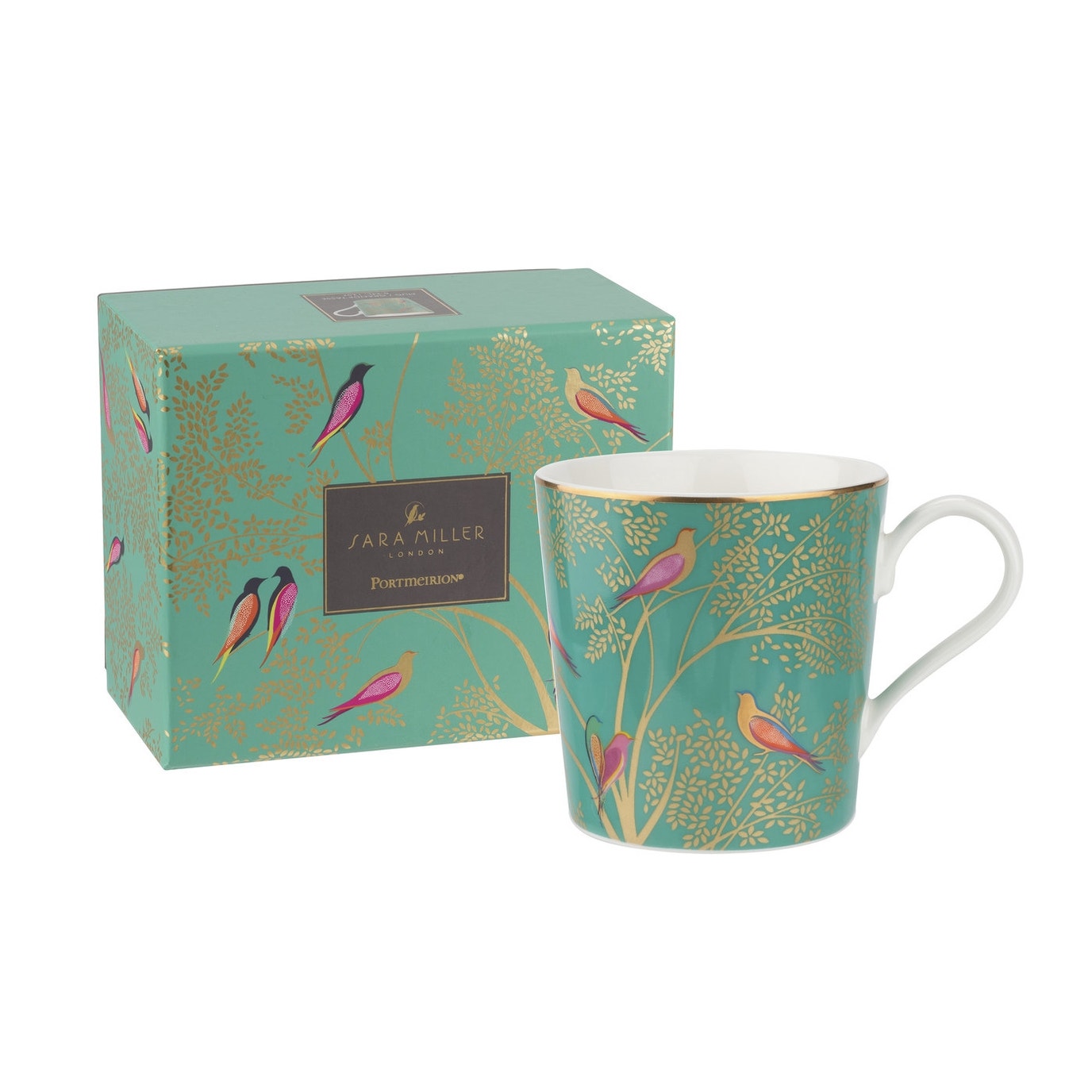 Sara Miller London Portmeirion Chelsea Mug - Green