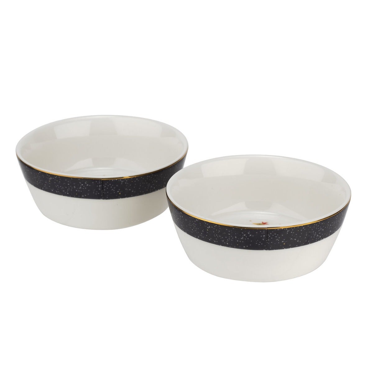 Sara Miller London Portmeirion Geese Christmas Collection Bowls Set of 2 