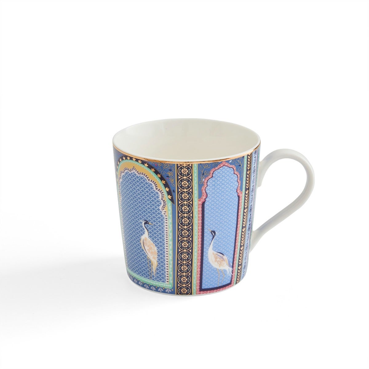 Sara Miller London India Lattice Windows Mug 