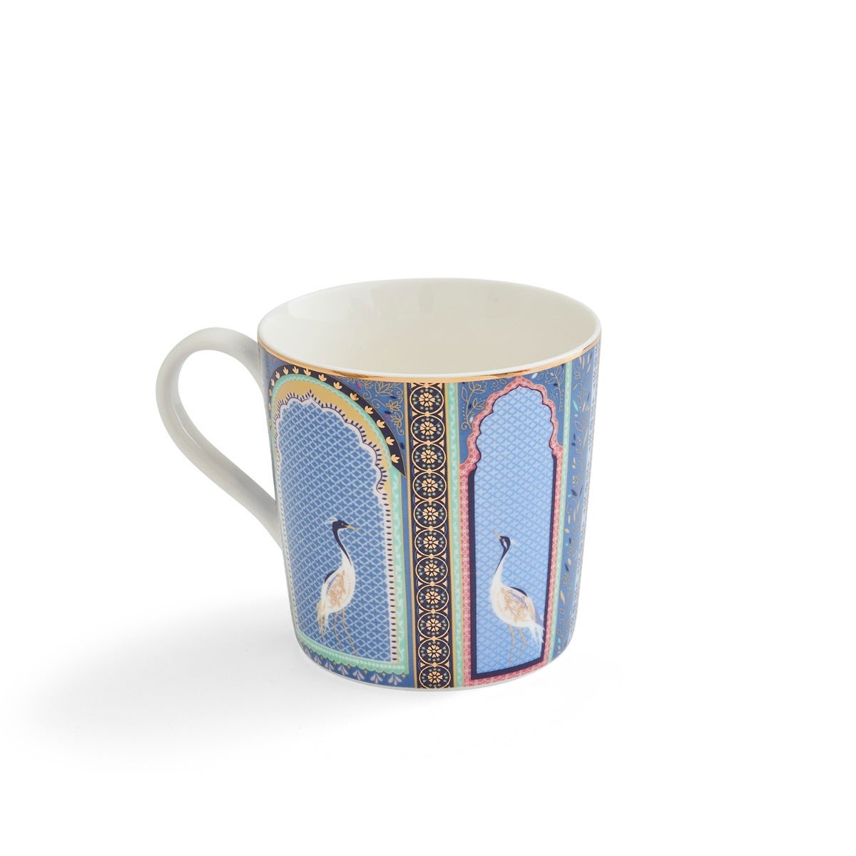 Sara Miller London India Lattice Windows Mug 