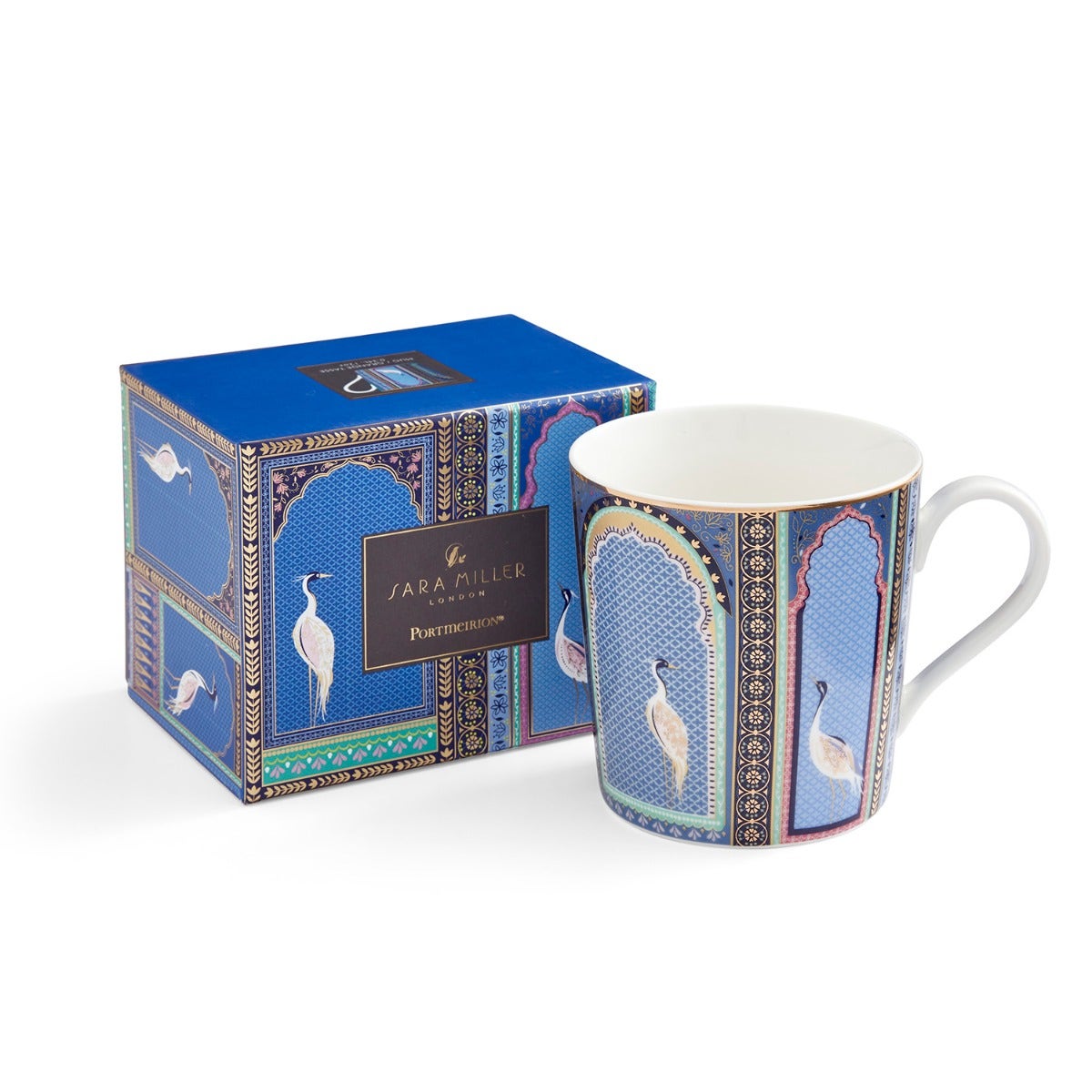 Sara Miller London India Lattice Windows Mug 